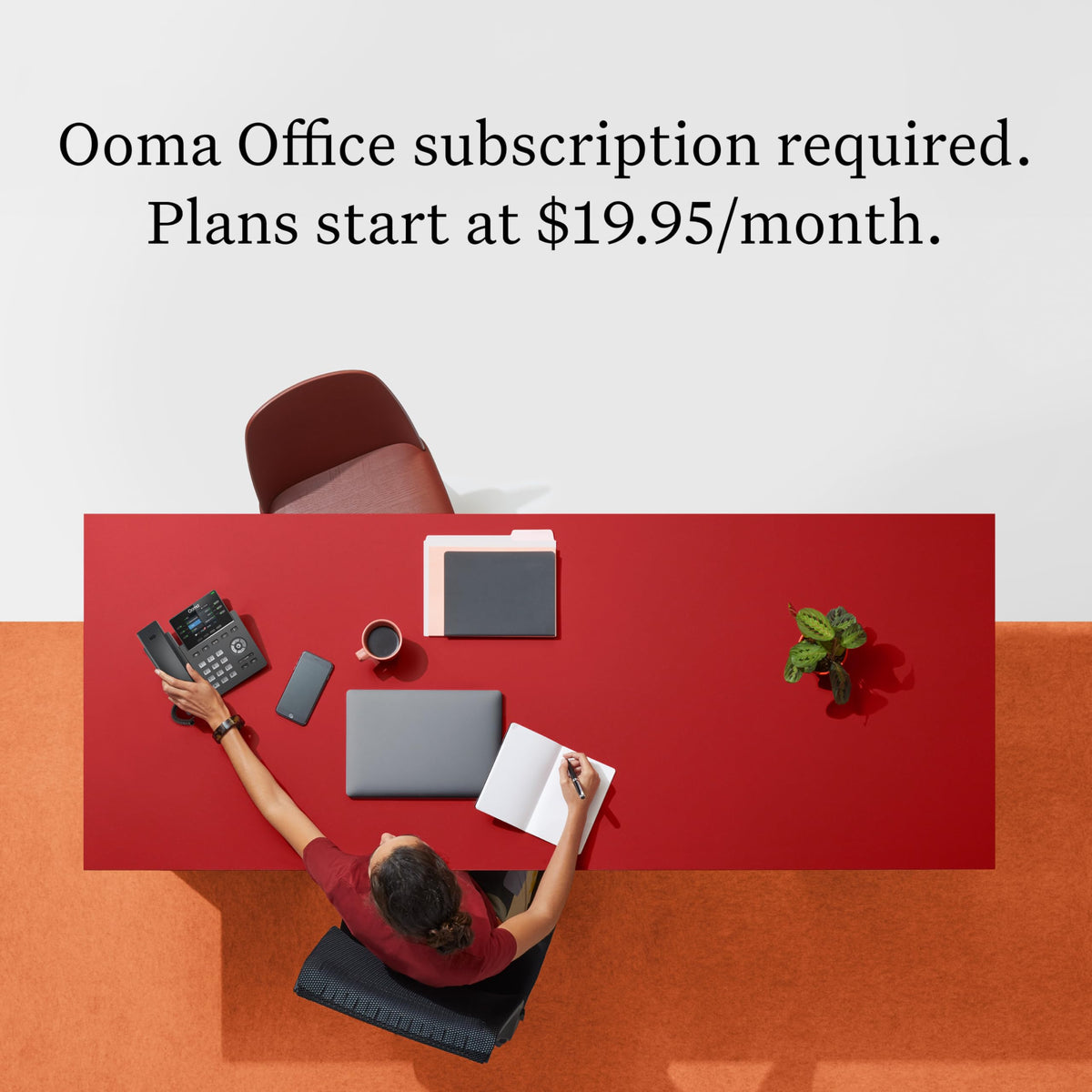 Ooma Provisioned 2602 Office IP Desk Phone: Ideal for Ooma Office Cloud-Based VoIP. Virtual Receptionist, Desktop/Mobile App, Videoconferencing. Subscription Required.