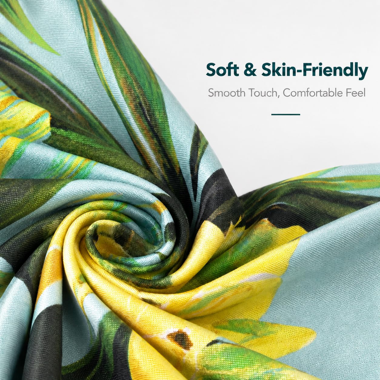 2 Piece Patio Cushion Covers, Stretch Outdoor Couch Cushion Slipcovers Replacement for Seat & Backrest, Washable Furniture Protector with Elastic Bottom for Wicker Patio Furniture, Banana Leaves