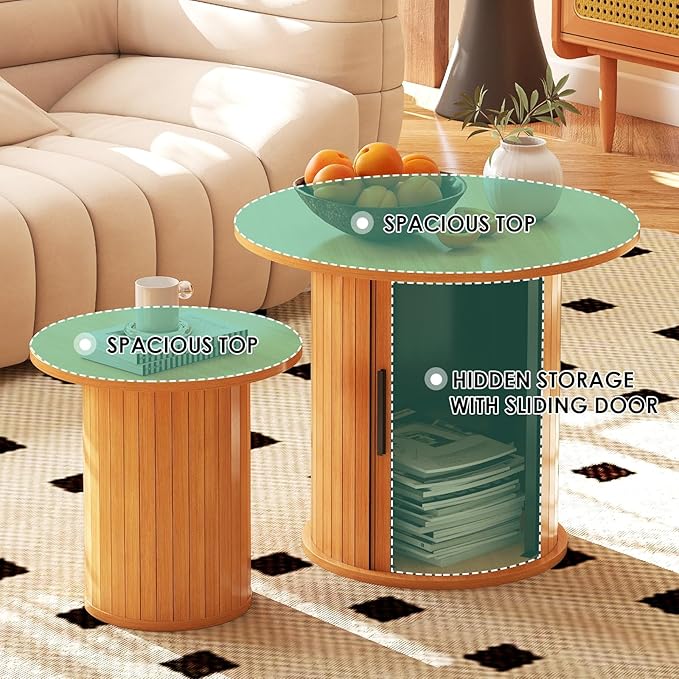 COSVALVE Nesting Coffee Table Set of 2