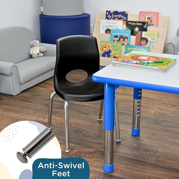 Children’s Factory MyPosture Plus 12" Chair, 2 Pack, Stackable Ergonomic