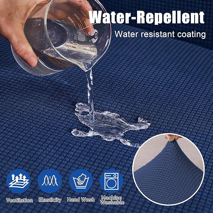 Water Repellent Sectional Couch Cushion Covers L Shaped Sofa