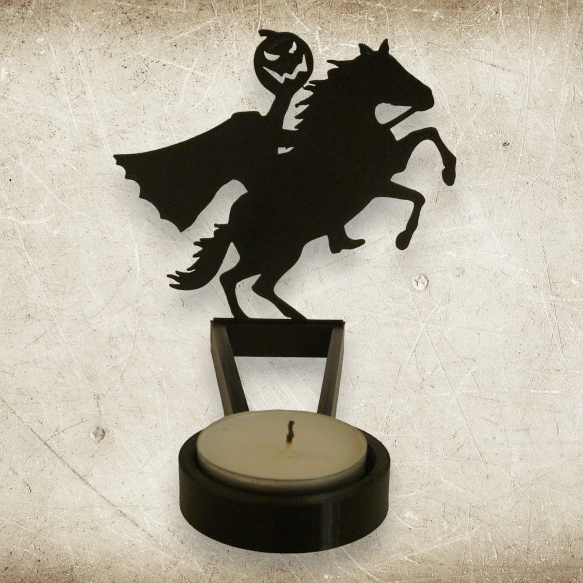 2024 New Tealight Shadow Caster, Halloween Tea Light Holder, Witch Halloween Tealight Shadow Caster, Demon Halloween Tealight Shadow Caster for Home Party Scary Candle Stands Table Decor