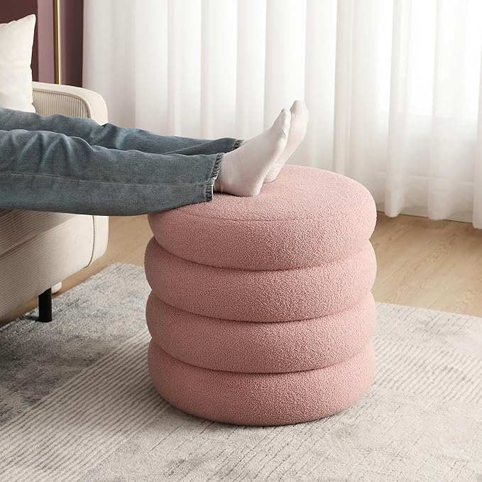 Flouki Round Ottoman, Ottomans