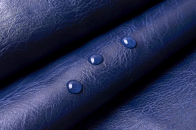 Wento Thick 2 Yard Faux Leather Fabric Soft Skin Grain PU Leather