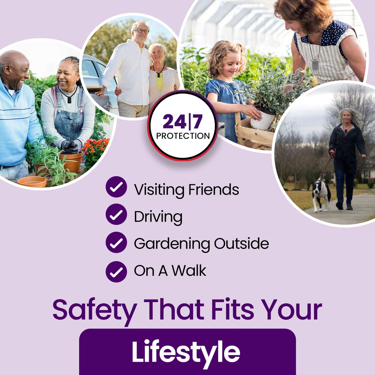 Medical Guardian MGMini | Get Help Instantly & Stay Independent | Medical Alert Device for Seniors | 24/7 Monitoring, GPS Tracking, Emergency Button | Subscription Required | Silver