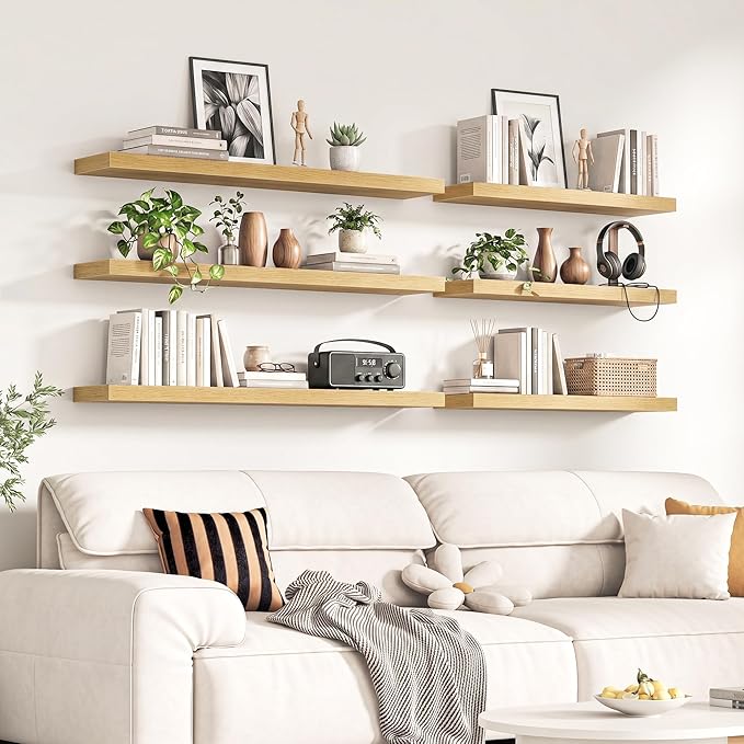 Fun Memories 36Inch Floating Shelves
