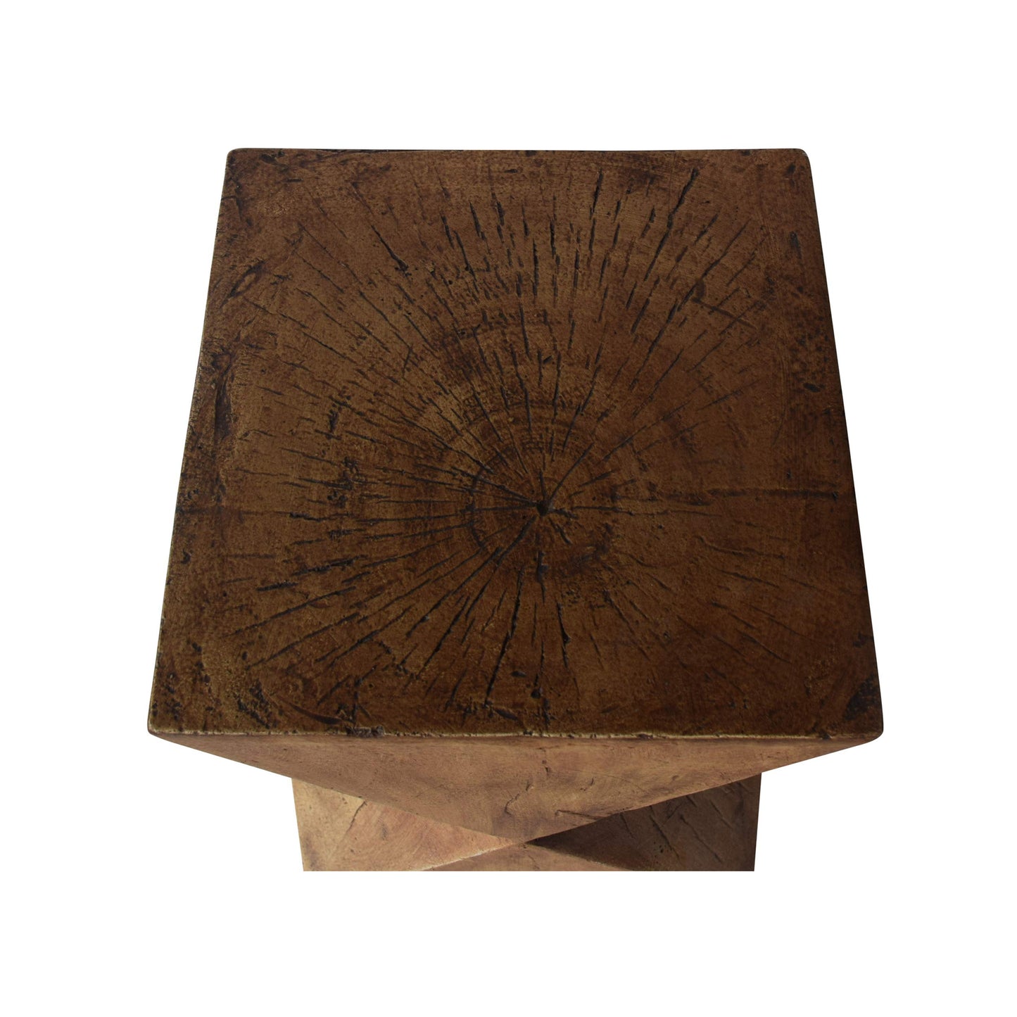 Christopher Knight Home Manuel Light-Weight Concrete Accent Table, Natural, 12.5D x 12.5W x 17.75H in