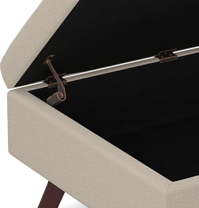 SIMPLIHOME Owen Coffee Table Storage Ottoman