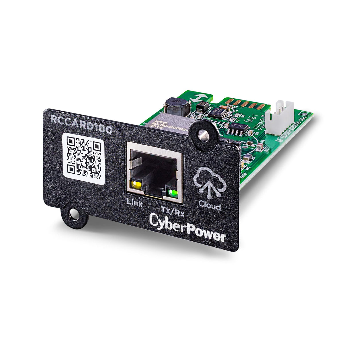 CyberPower RCCARD100 Cloud Monitoring Card, Remote UPS Management via PowerPanel Cloud, Plug-and-Play Installation, Real-Time Alerts, Compatible with Select CyberPower UPS Models
