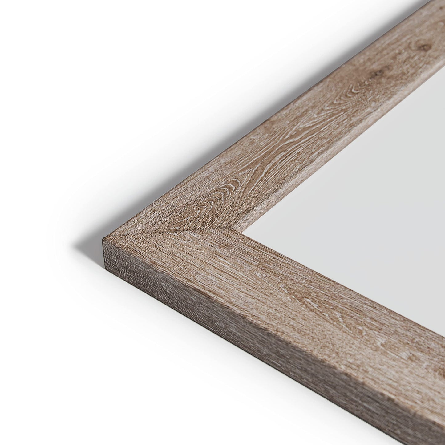 U Brands Decor Magnetic Dry Erase Board White Board, 36" x 48" Inches, Rustic Wood Frame