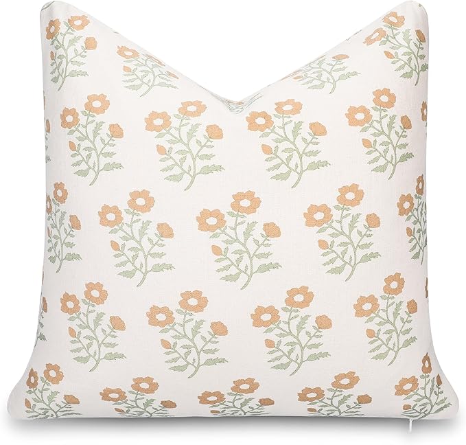 Crumbs Home Modern Farmhouse California Casual Indoor Outdoor Throw Pillow Cover