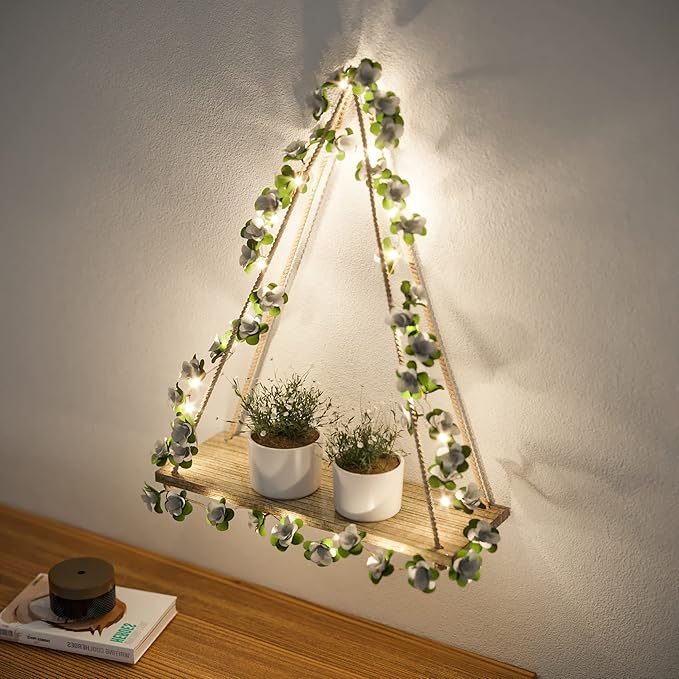 Artificial White Flower Garland