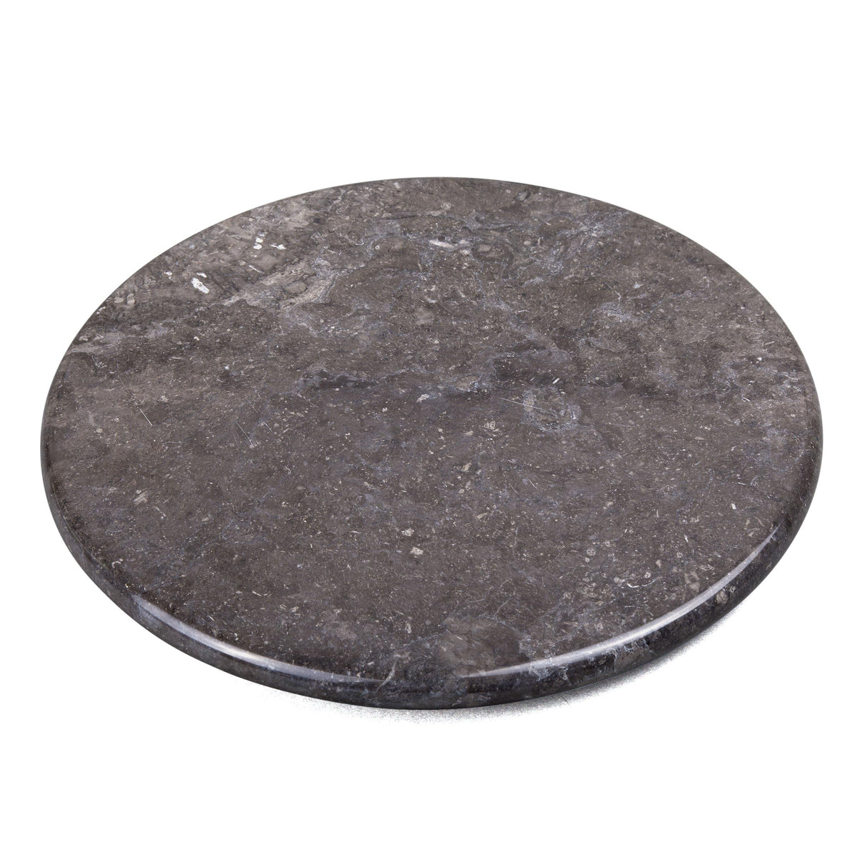 Creative Home 12 Inch Natural Charcoal Marble Cheese and Charcuterie Board