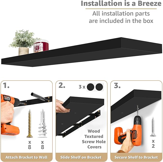 Sorbus Floating Shelves for Wall
