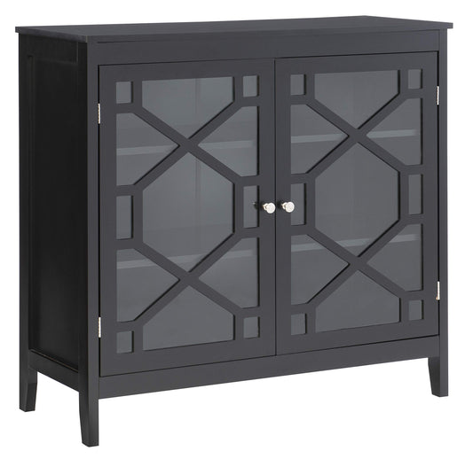 Linon Cabinet, Black