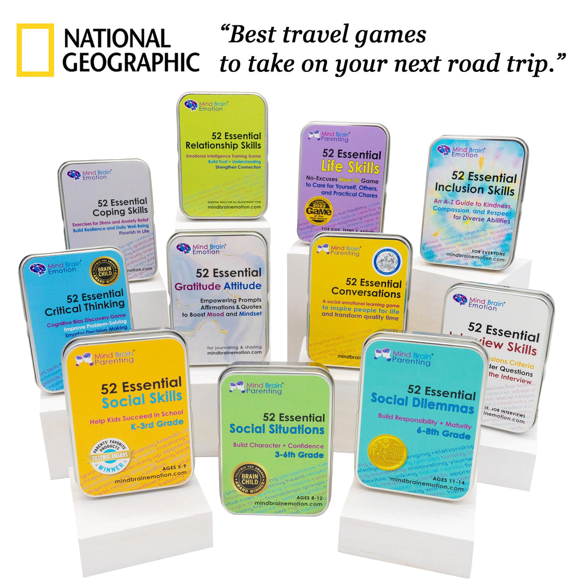 52 Essential Social Dilemmas: Skills for Kids & Teens to Thrive in Middle School - Conversation Cards Created by Teachers & Counselors for Family, Classroom, Counseling, Therapy Game (6-8 Grade)
