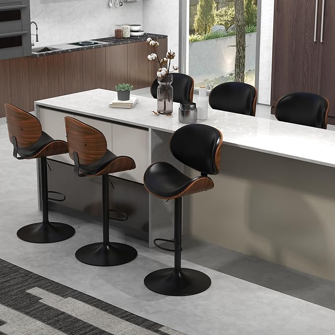 civama Bar Stools 1 PC for Kitchen Counter, Adjustable Bar Height Chairs