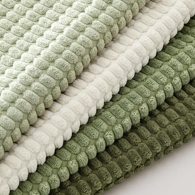 MIULEE Modern Farmhouse Decorative Spring Pillow Covers 20x20 Inch Set of 4