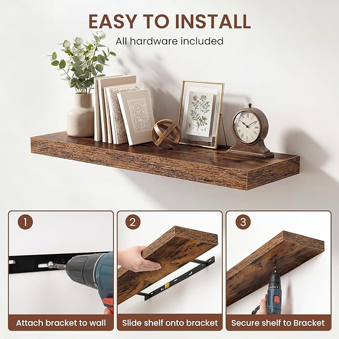 Dreamland 36 Inches Floating Shelves