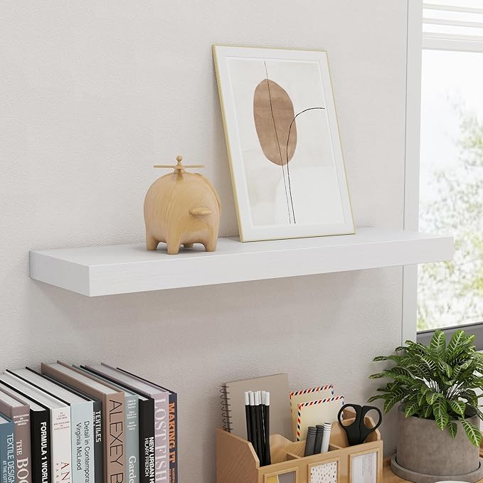 fuqing White Floating Shelves for Wall