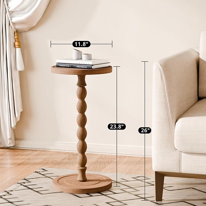 Small Side Table, Rubberwood‌ Drink Table