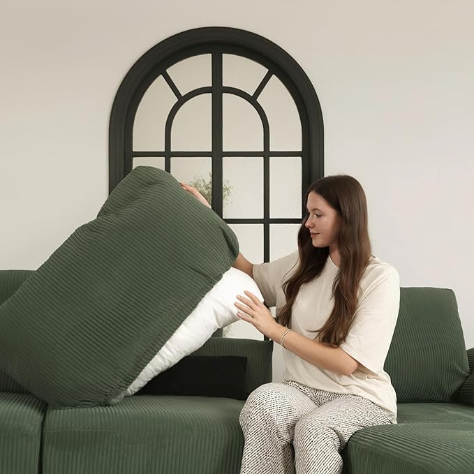 EASE MOOSE Oversized Sectional Modular Sofa, Large U Shape Sectional Couch Wide