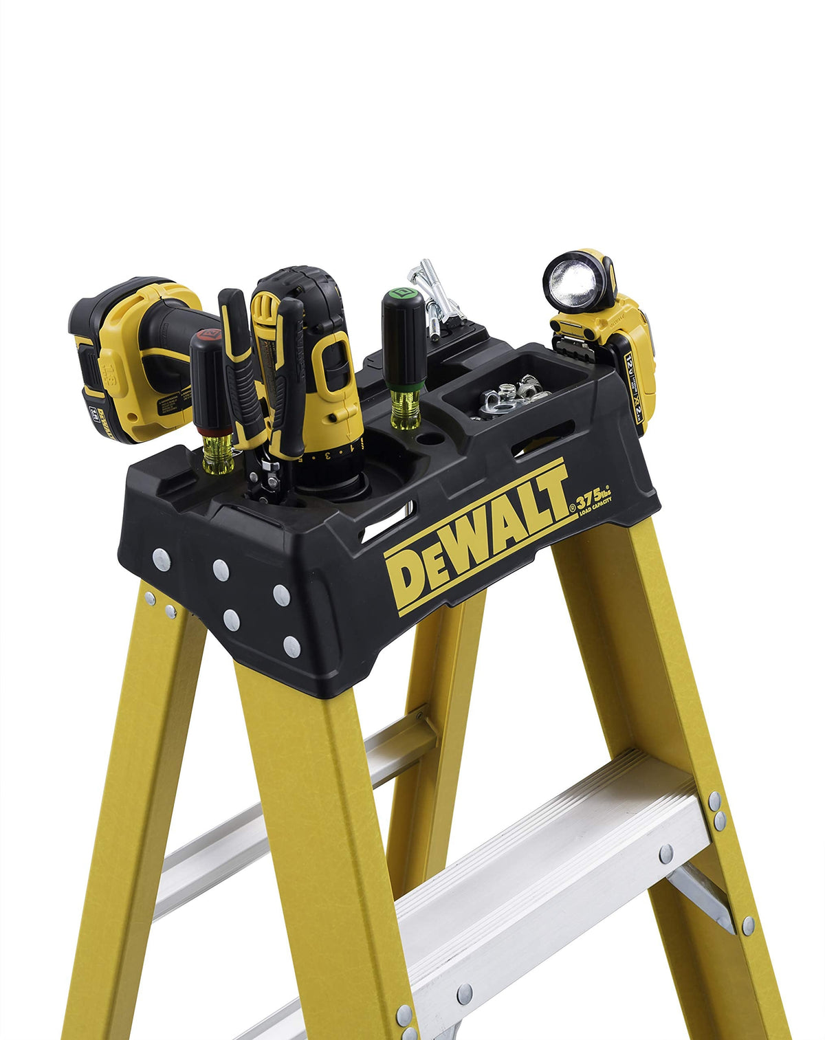 DeWalt Type IAA 375lb Rated FG Stepladder 8' DXL3410-08
