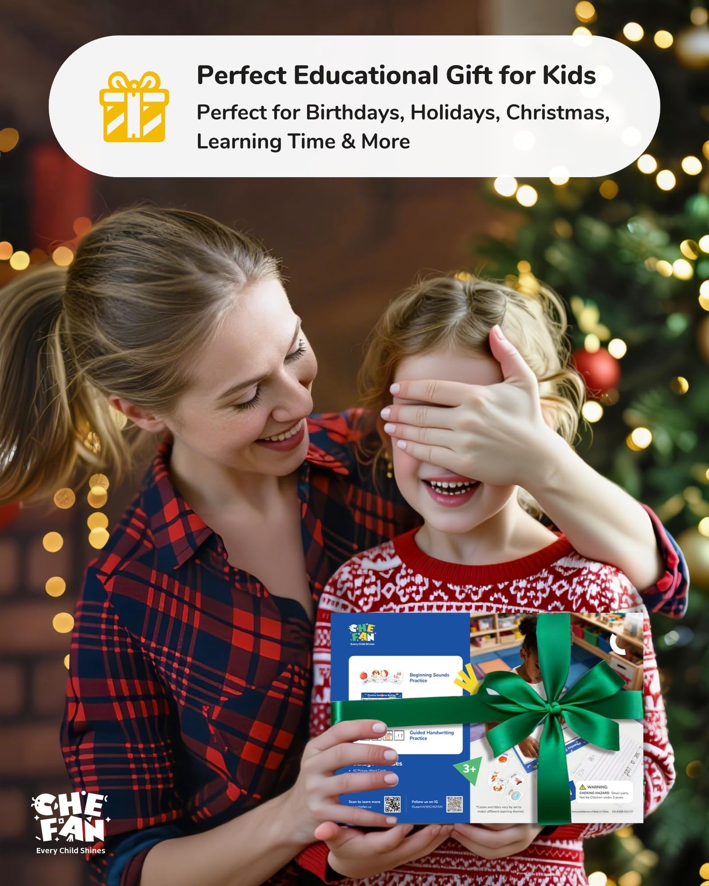 CHEFAN Sentence Building for Kids, Phonics Sentence Builder, CVC Word Games for Kids, Sight Words Flash Cards, Learn to Read Handwriting Practice, Preschool Kindergarten Homeschool & Speech Therapy