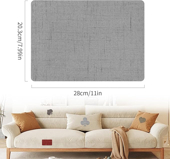 SYLVASS 8x11 Inch Fabric Repair Patches, Self-Adhesive Linen Patch