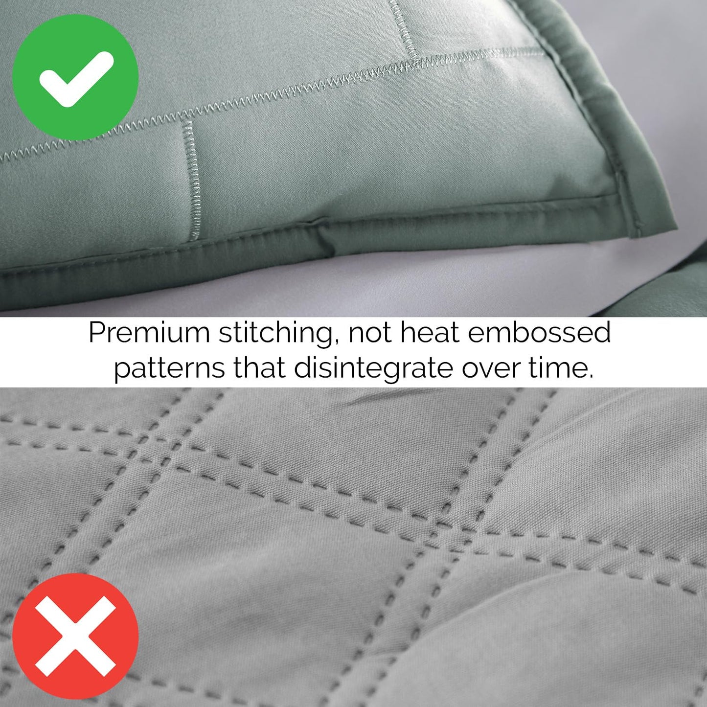 Southshore Fine Living, Inc. Twin Daybed Comforter Set, 6-Piece Twin Bedding Set with Daybed Cover, 3 Pillow Shams, Bed Skirt, Throw Pillow - Day Bed Quilt Set, Brickyard Teal