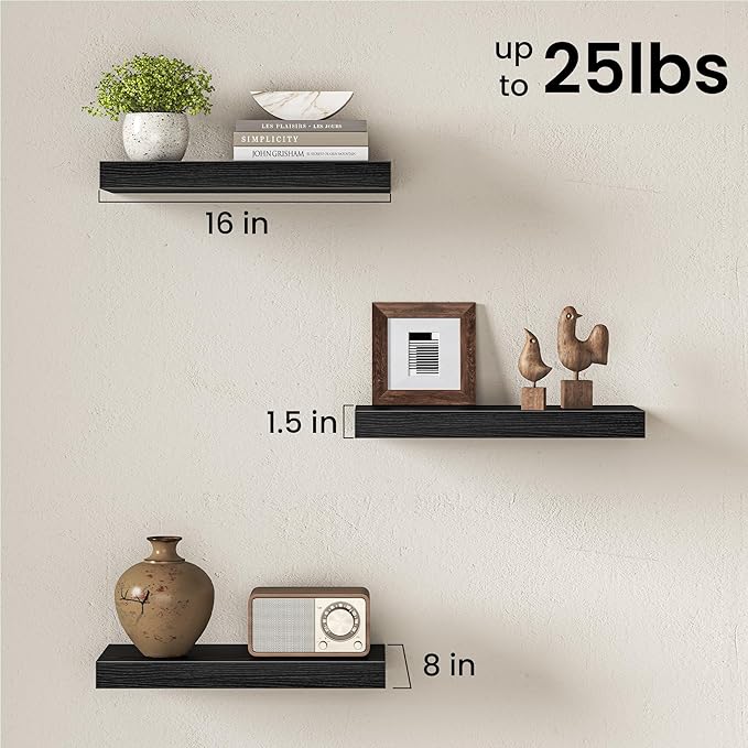Fun Memories 16Inch Floating Shelves