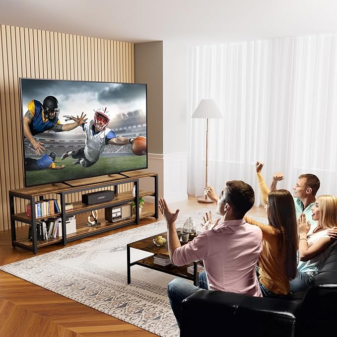 Aquzee 85 inch TV Stand, Entertainment Center