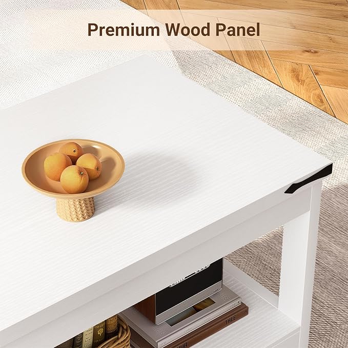 Homieasy 43.3” Rectangular Coffee Table