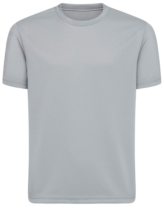 Opna Youth Boys Dri Fit Athletic T Shirts for Boys & Girls Sports Undershirt – Youth & Teen Sizes Silver-S
