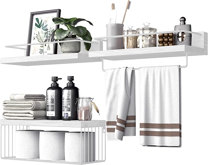 PopiShelves Bathroom Shelves Over Toilet
