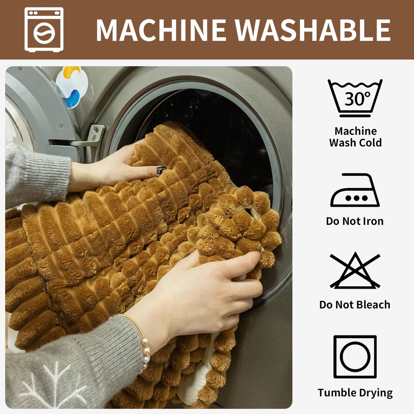 MDSASFD Sofa Couch Cover, Sofa Covers for Dogs Washable, Non-Slip Striped Sofa Slipcovers for Sectional Sofa, Sofa Cover Furniture Protector for L Shaped(Light Brown, 27.6"x 27.6")