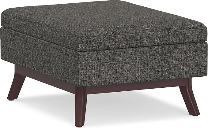 SIMPLIHOME Owen Coffee Table Storage Ottoman