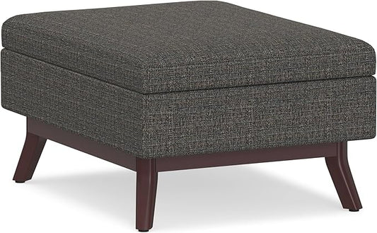 SIMPLIHOME Owen Coffee Table Storage Ottoman