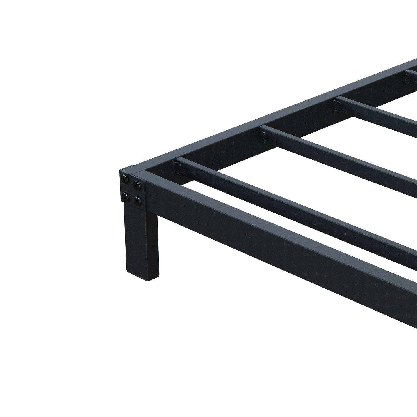 Upcanso 7 Inch Twin Bed Frames No Box Spring Need, Low Profile Metal Platform Twin Size Bed Frame, Heavy Duty Support Bedframes Twin, Easy Assembly