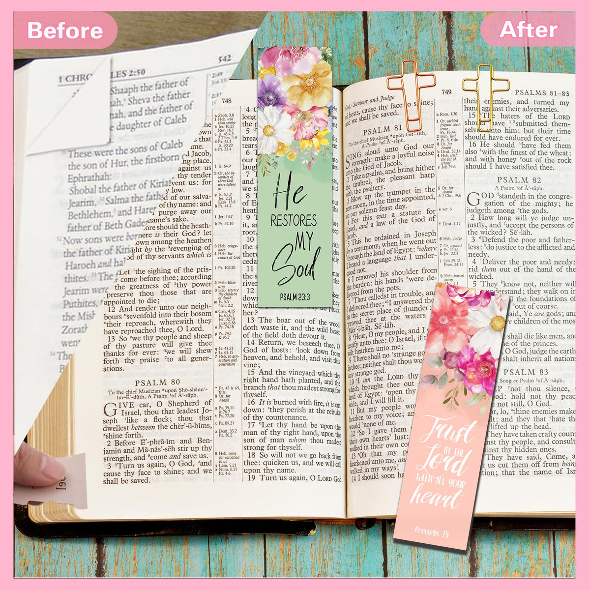 HRFGWDD Bible Study Supplies Journaling Kit for Women, All-in-One Bible Journaling Kit with Bible Highlighters and Pens No Bleed, Bible Tabs, Bookmarks, Bible Bag – Back-to-School Gifts（97pcs）