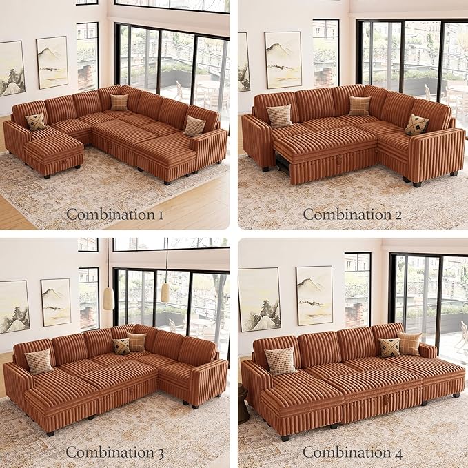 Belffin Plush Corduroy Single Module