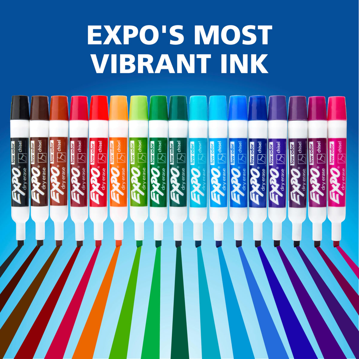 EXPO Dry Erase Markers Ultimate Pack, Chisel, Fine, Ultra Fine, Mixed Tips, 40 Count - Whiteboard, Essential Supplies for Office, School, Classroom, Teachers