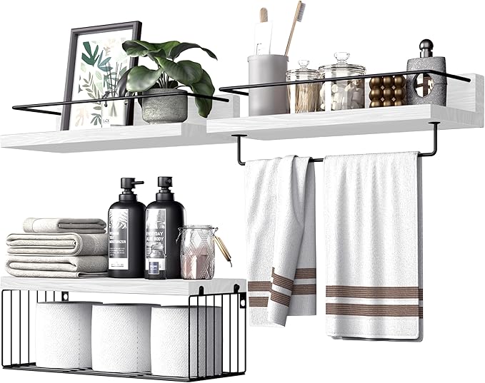 PopiShelves Bathroom Shelves Over Toilet
