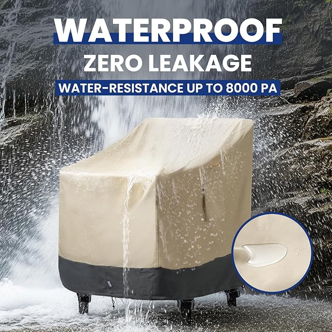 Extra Heavy Duty Outdoor Chair Covers Waterproof