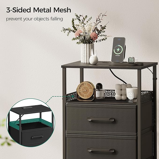 JARHETUN Night Stand Set 2