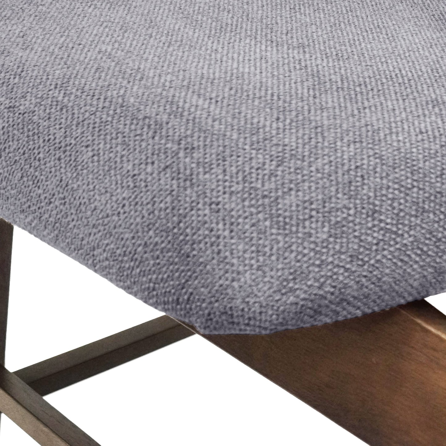 Christopher Knight Home Stocker Upholstered Dining Chairs - Dark Gray/Walnut (Set of 2)
