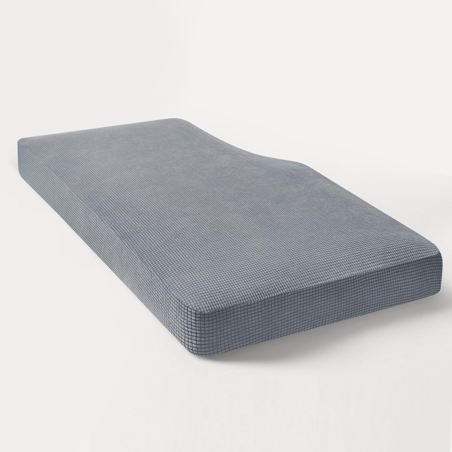 Hokway Stretch Chaise Cover Individual Couch Cushion Slipcovers Reversible Cushion Protector Slipcovers Sofa Cushion Protector Covers (Chaise Cover, Lightgrey)