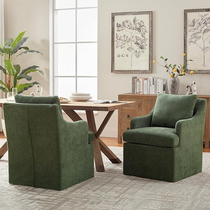 VKNOW Upholstered Dining Chairs, Dinner Chairs Modern Kitchen Chairs