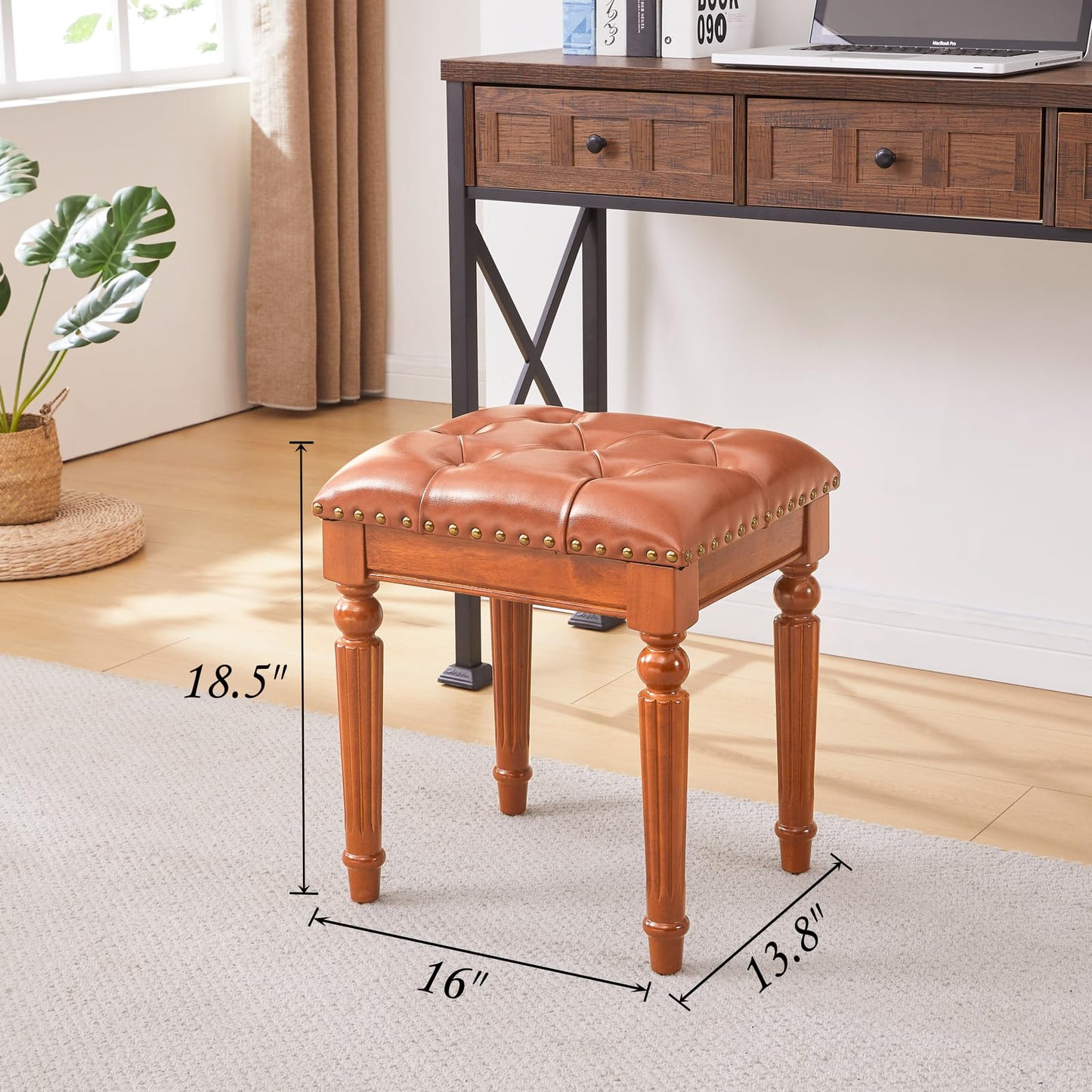 KUKEJCM Vanity Stool for Makeup