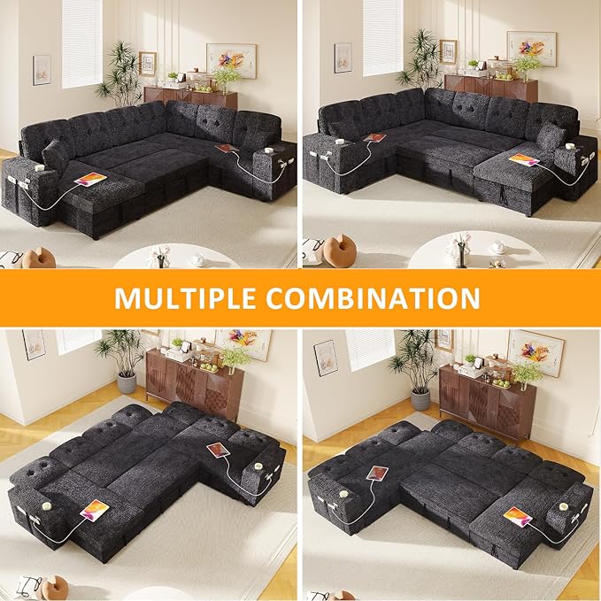 Modular Sectional Sleeper Sofa
